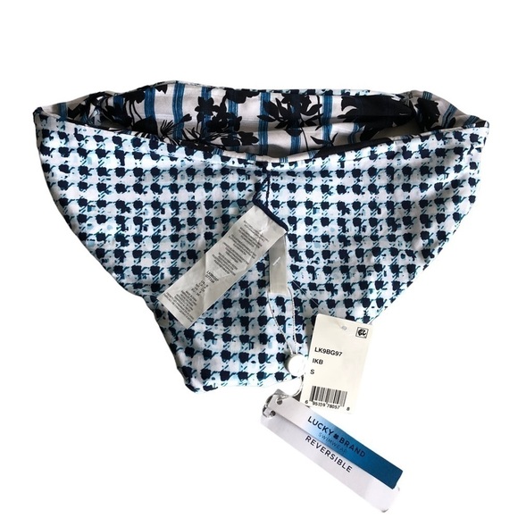 Lucky Brand Reversible Bikini Bottoms Small - Picture 5 of 13